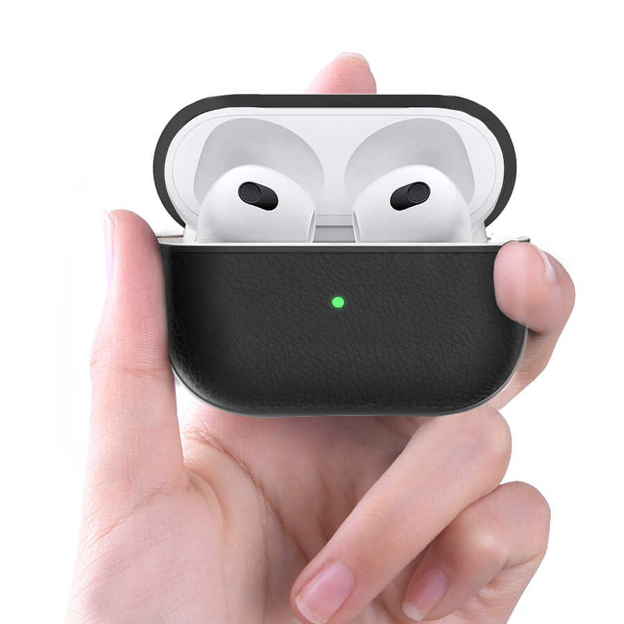 Wiwu Calfskin Airpods 3. Nesil Kılıf - 4 Wiwu Calfskin Airpods 3. Nesil Kılıf - 4